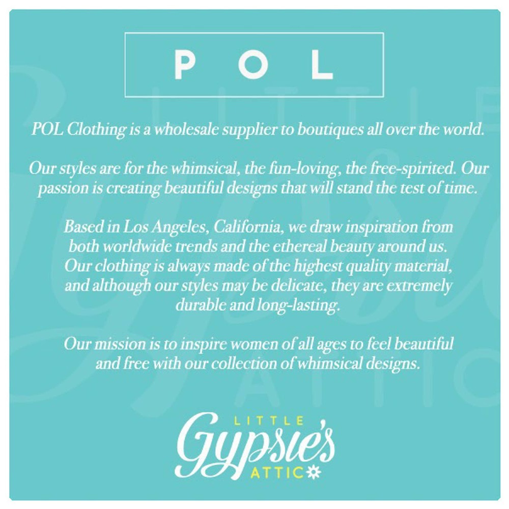 POL Sand Castles Lace Tunic - Picture 12 of 13